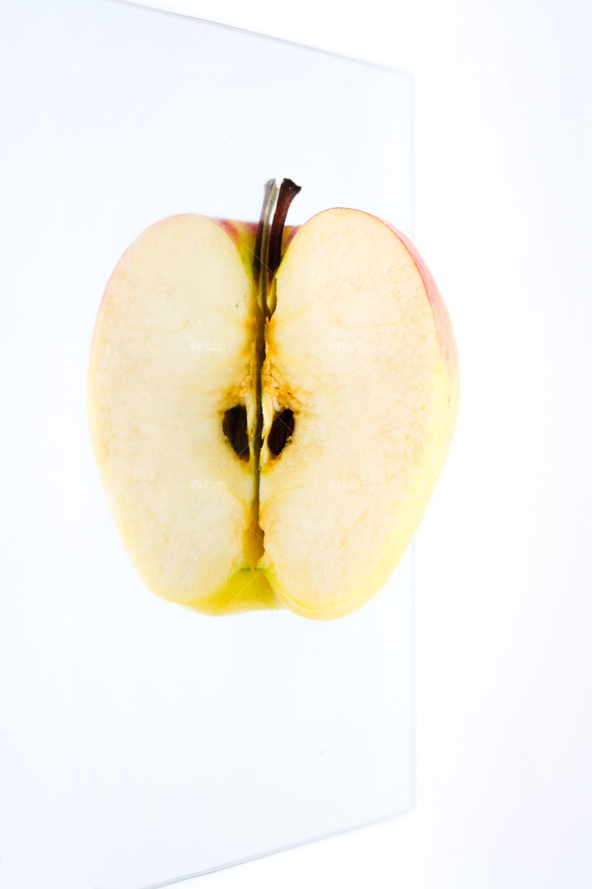 Half of an apple