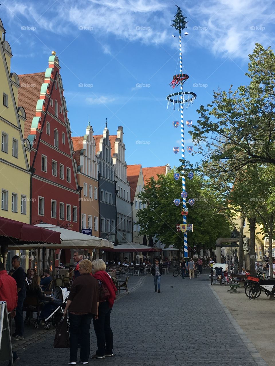 the street in Weiden