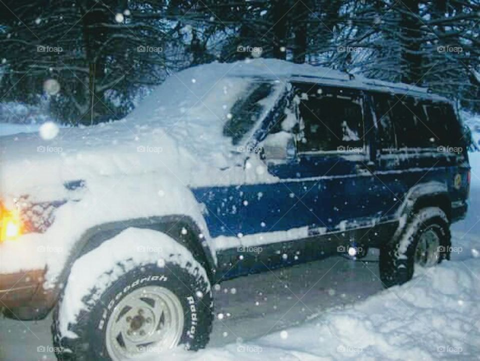 jeep snow