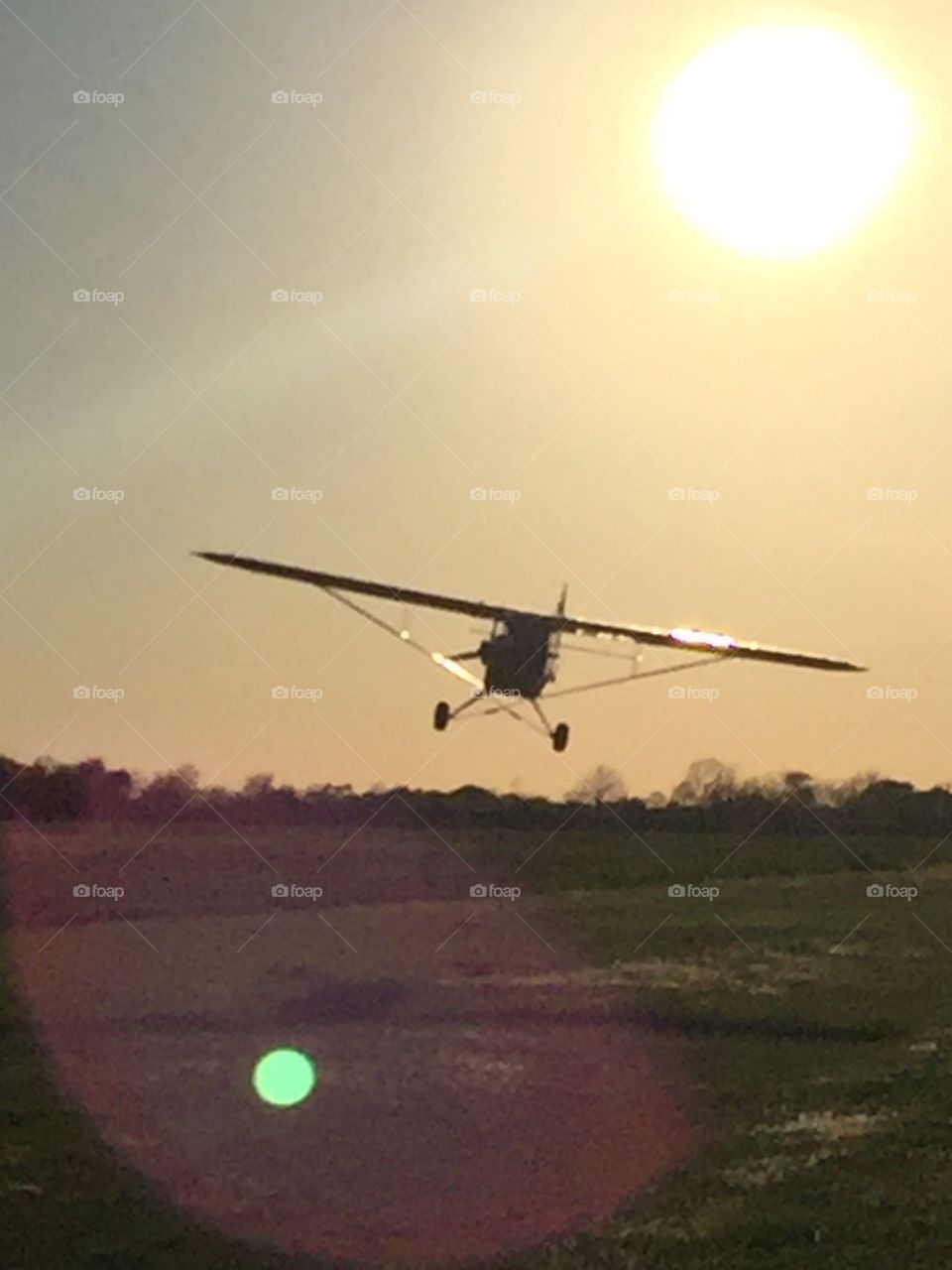 My brother flying over 