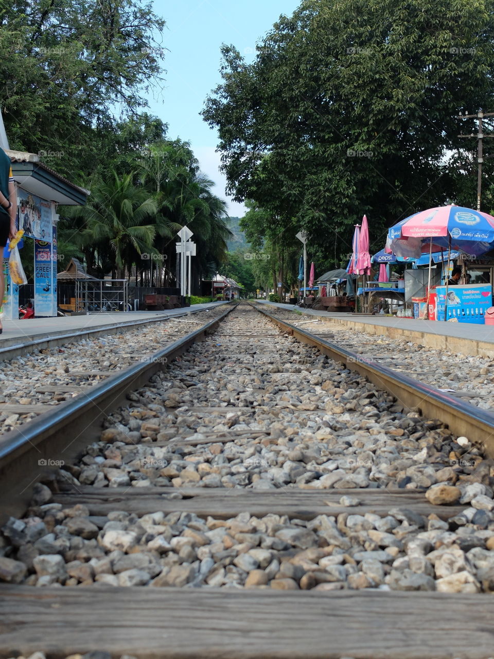 The railway in Thailand