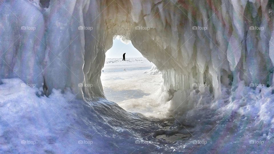 ice cave wanderer