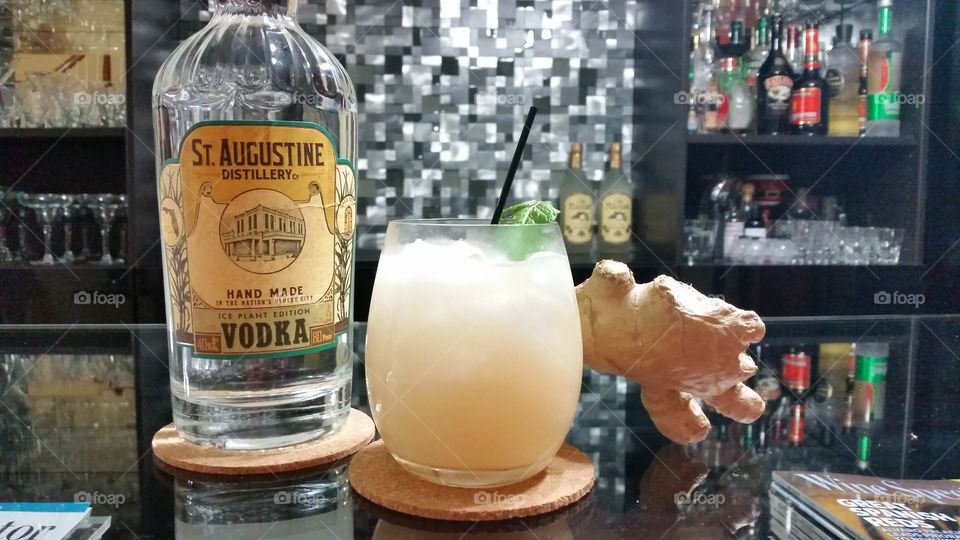 Sunny twist on a Moscow Mule