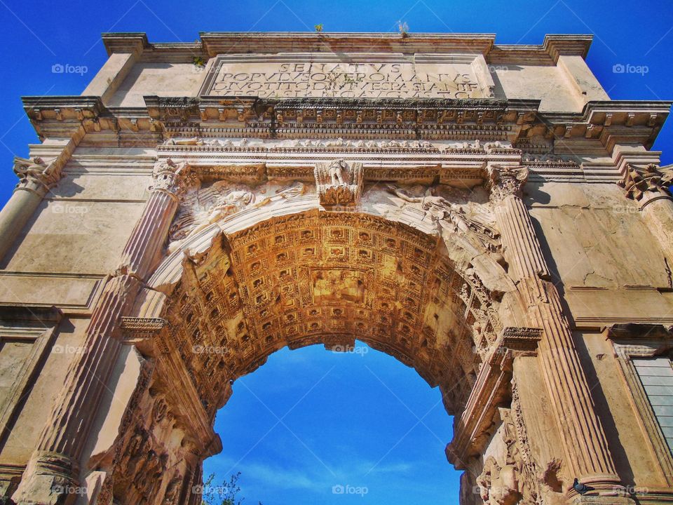 Arch at Roman Forum
