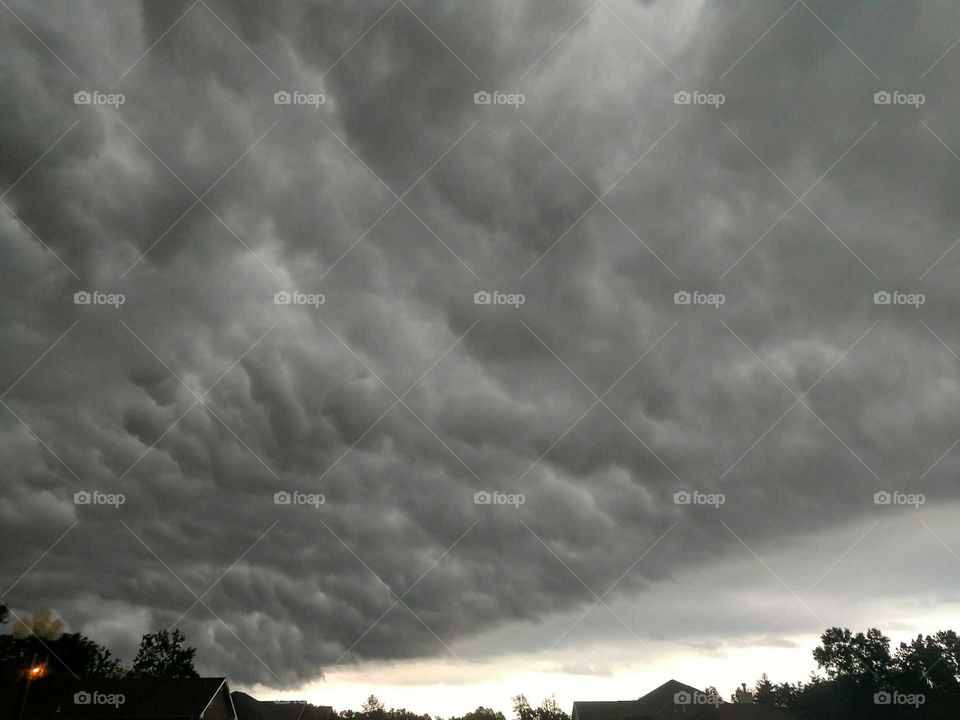 storm clouds