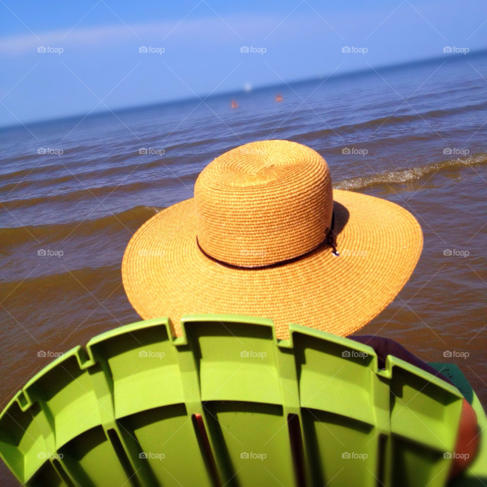 beach lake hat by detrichpix