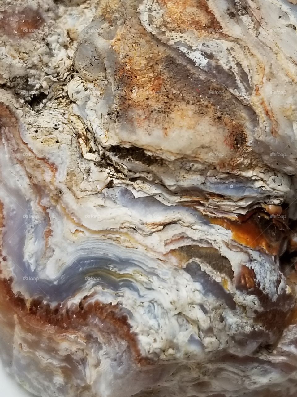Flakes on Fire Agate