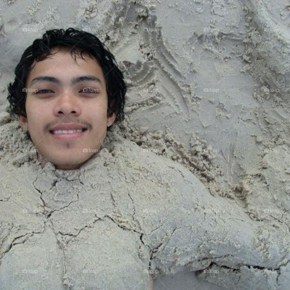 The sand man