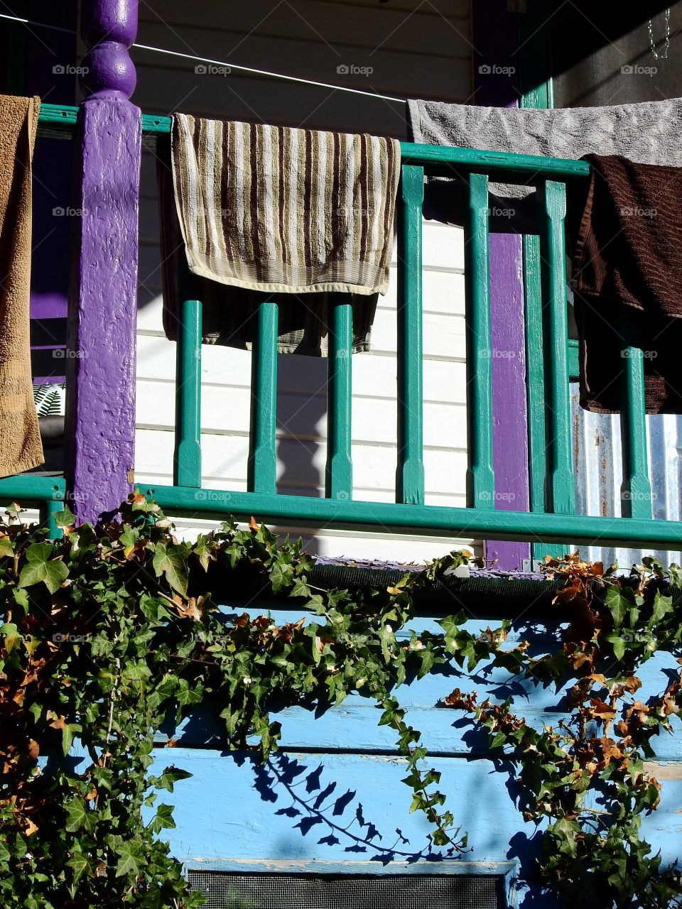 Towels drying