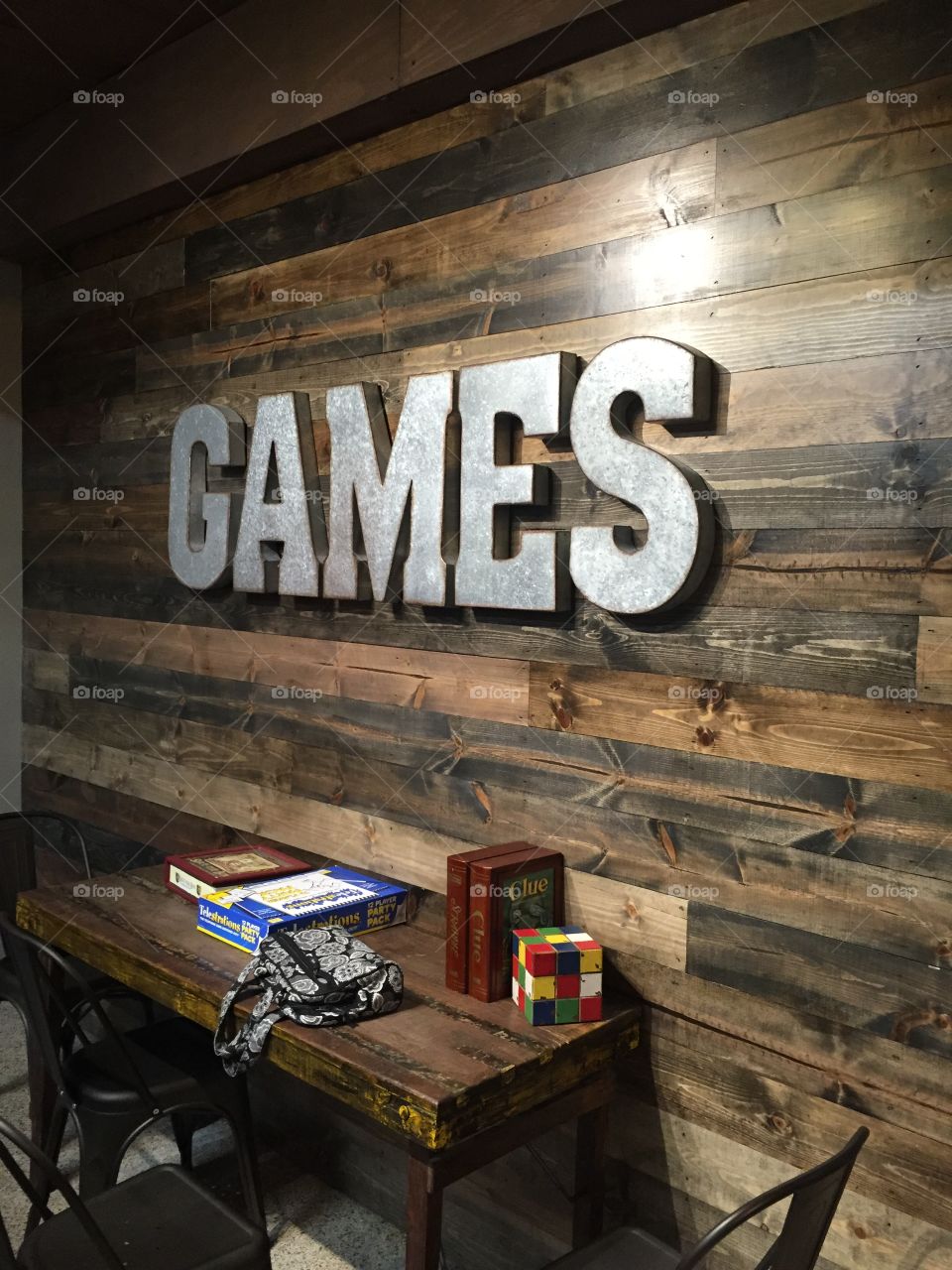 Game room sign