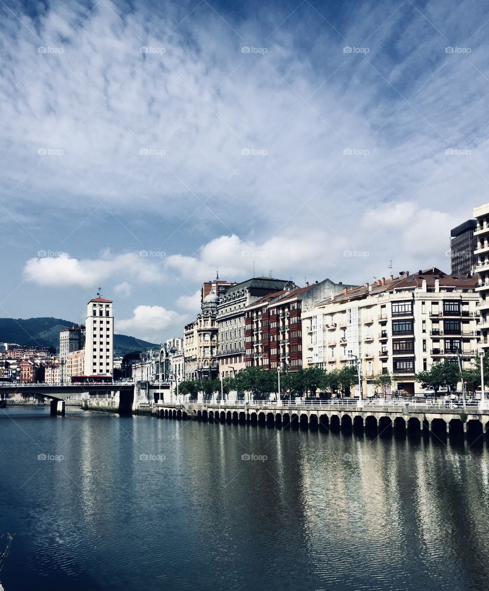 A summer day in Bilbao 