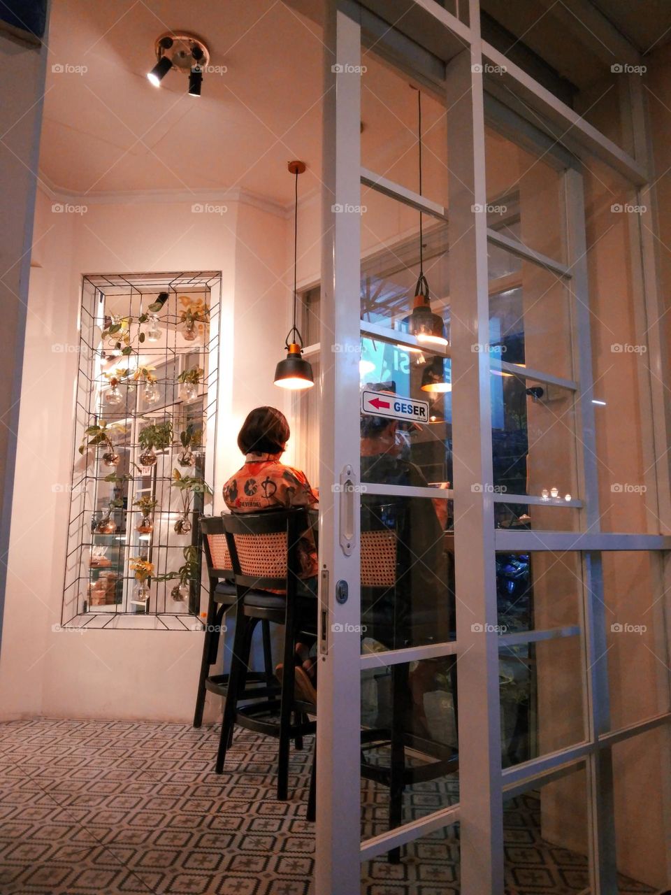 satnight in cafe (east java Indonesia)