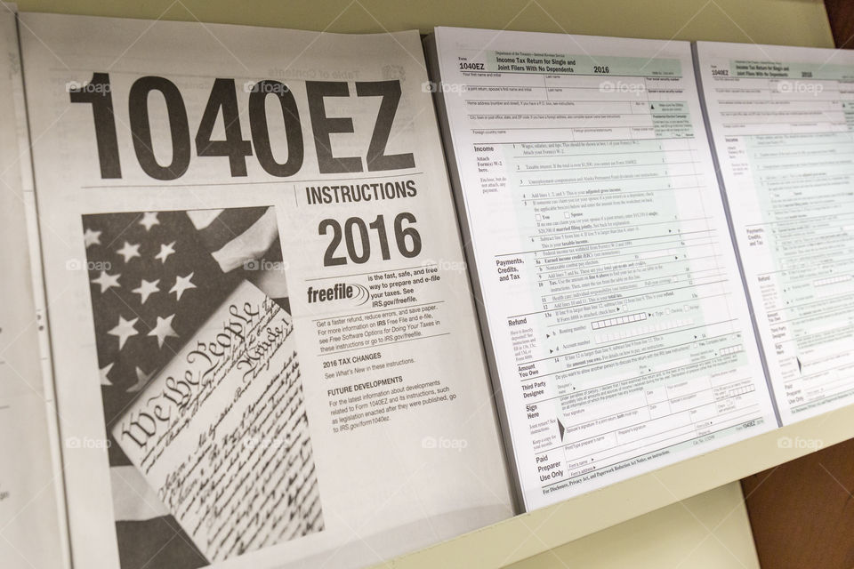 2016 Tax filing season begins 1040 forms