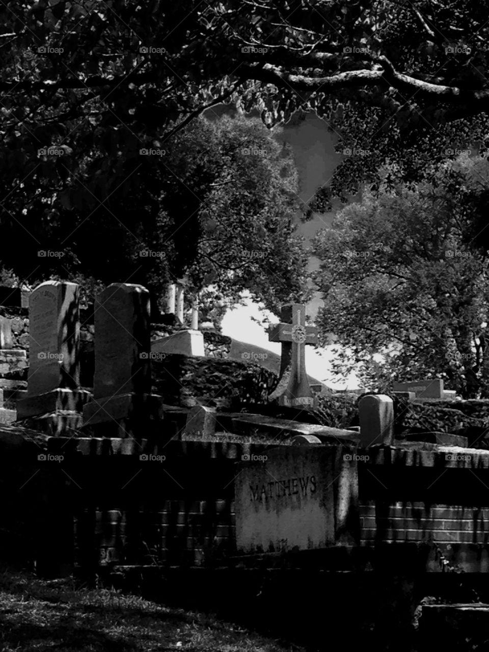 Cemetery, black and white, death, soldier 