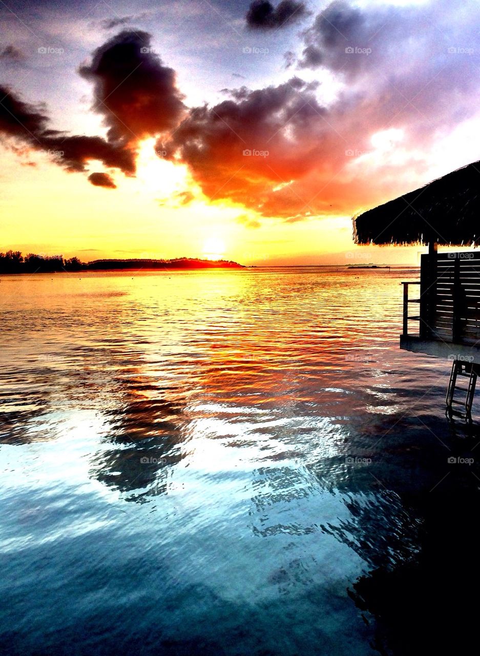 Bora Bora Sunset