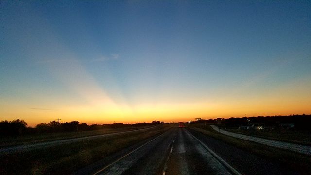 when you get a great shot of a beautiful sunset there's only one way to make it better. Turn it sideways