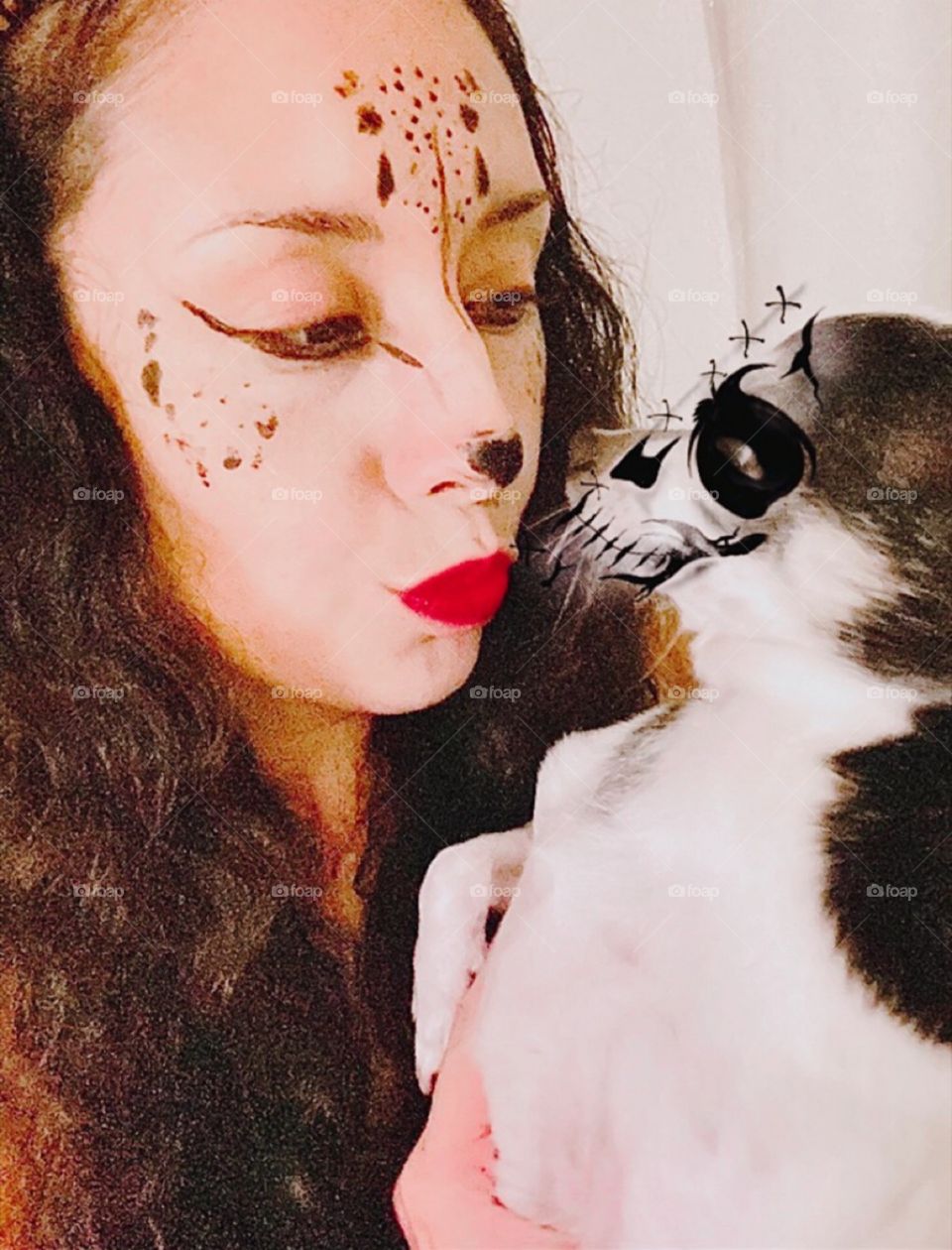 Spooky little fun with my pup 