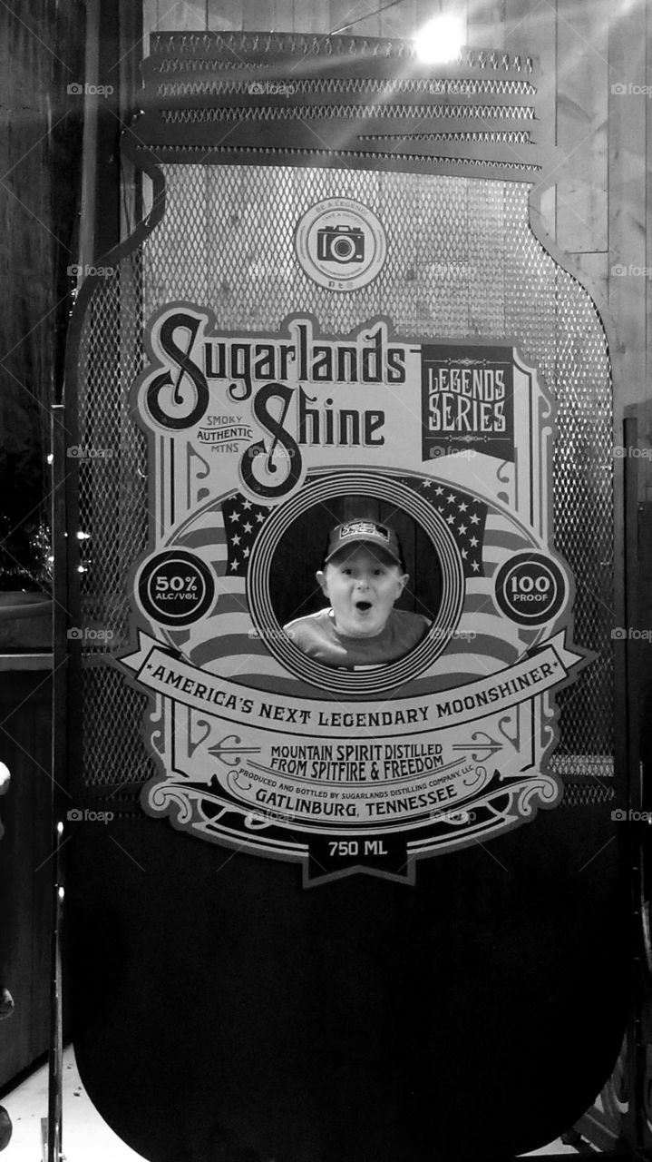 Tennessee country moonshine faces At Sugarlands