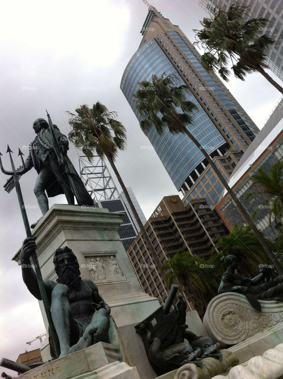 park sydney statues poseidon by jays