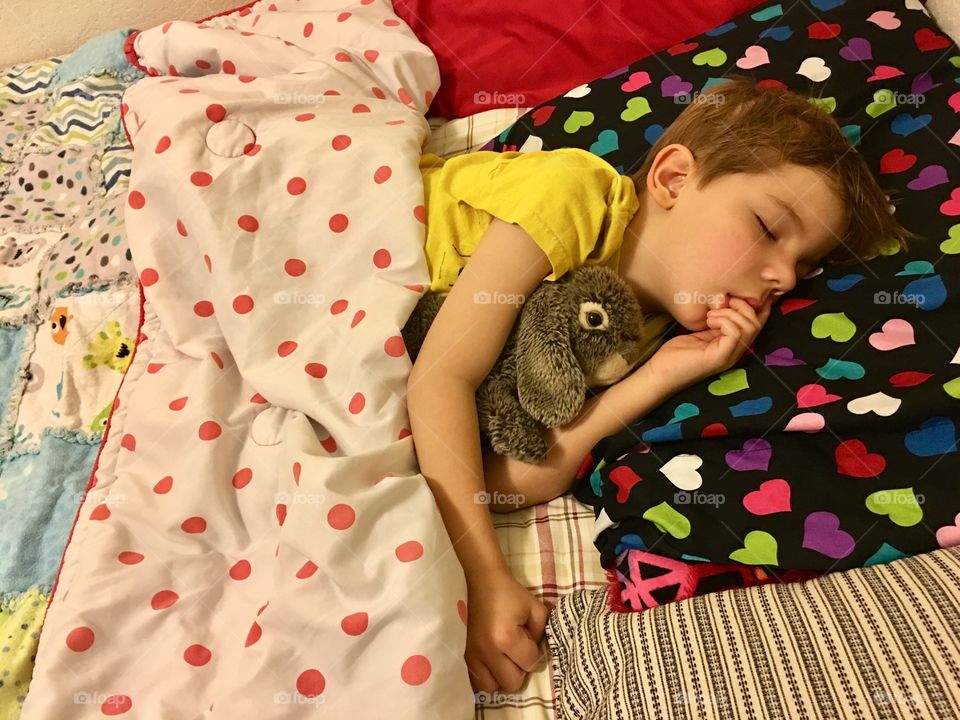 Just a boy and his Bunny