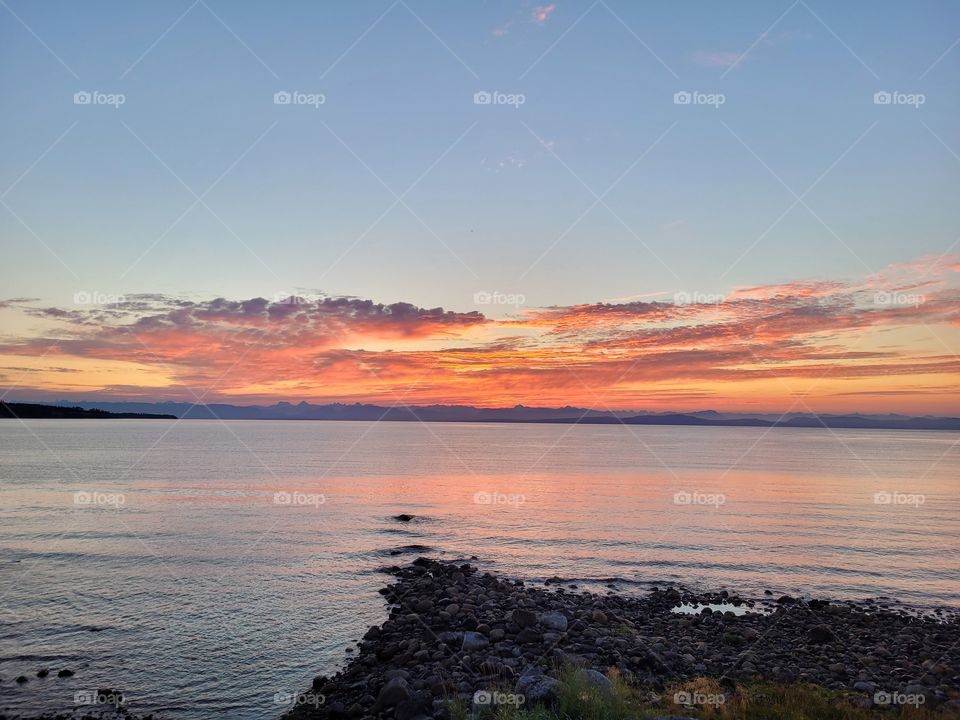 Beach Sunrise in Courtenay
