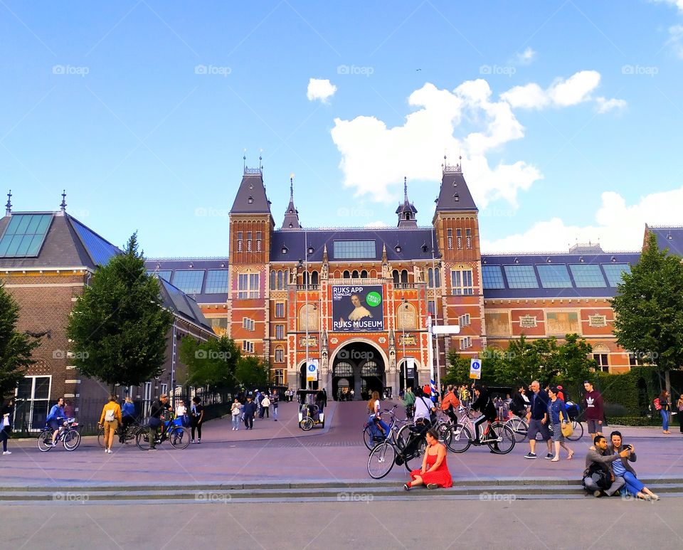Amsterdam in summer
