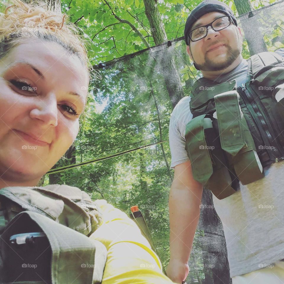 paintball with my man