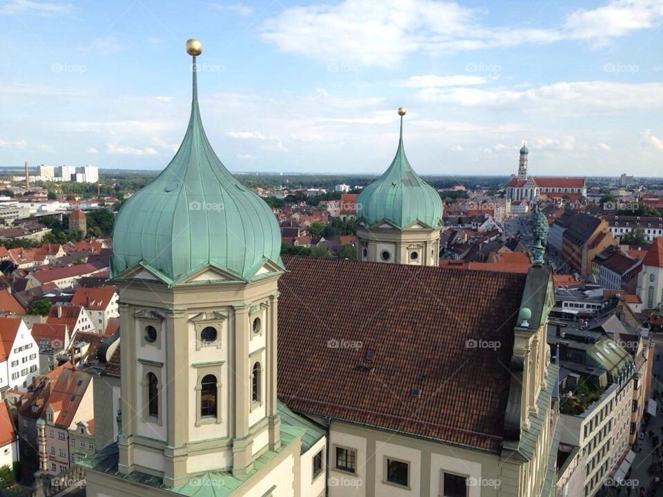 View in Augsburg, Germany