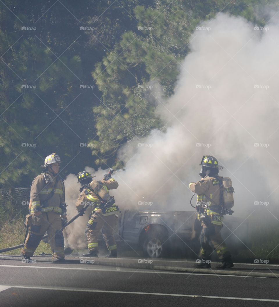 Another Day at Work: Firemen