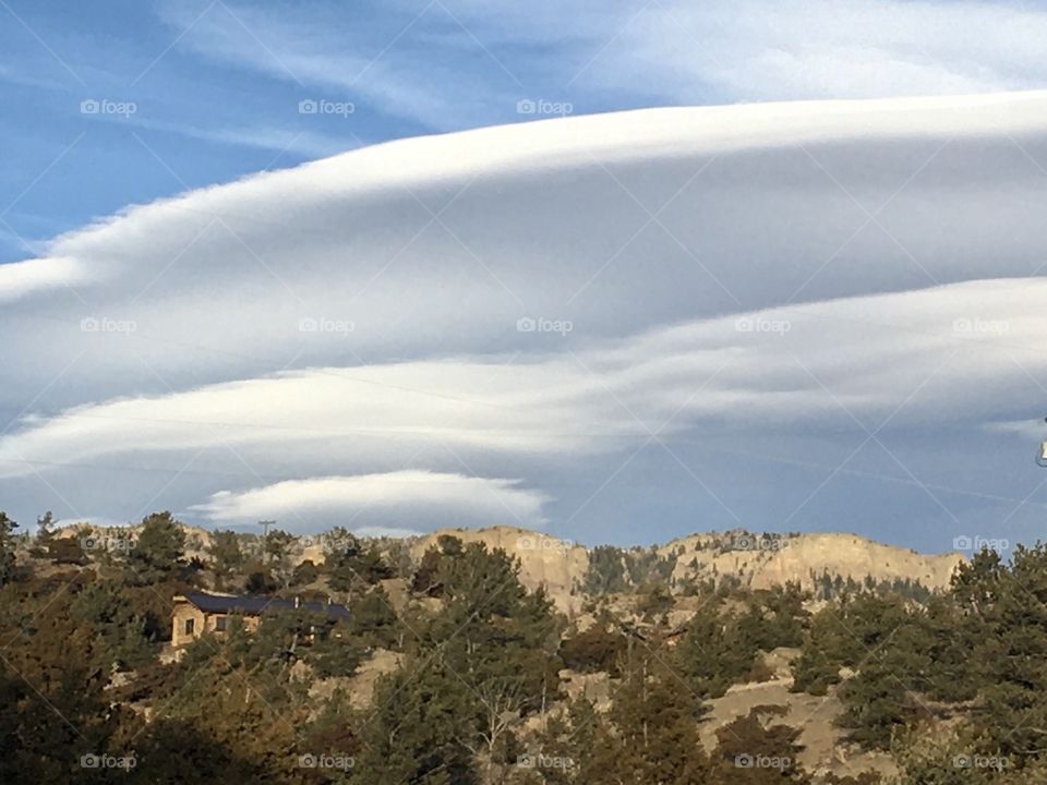 Under a blanket of clouds