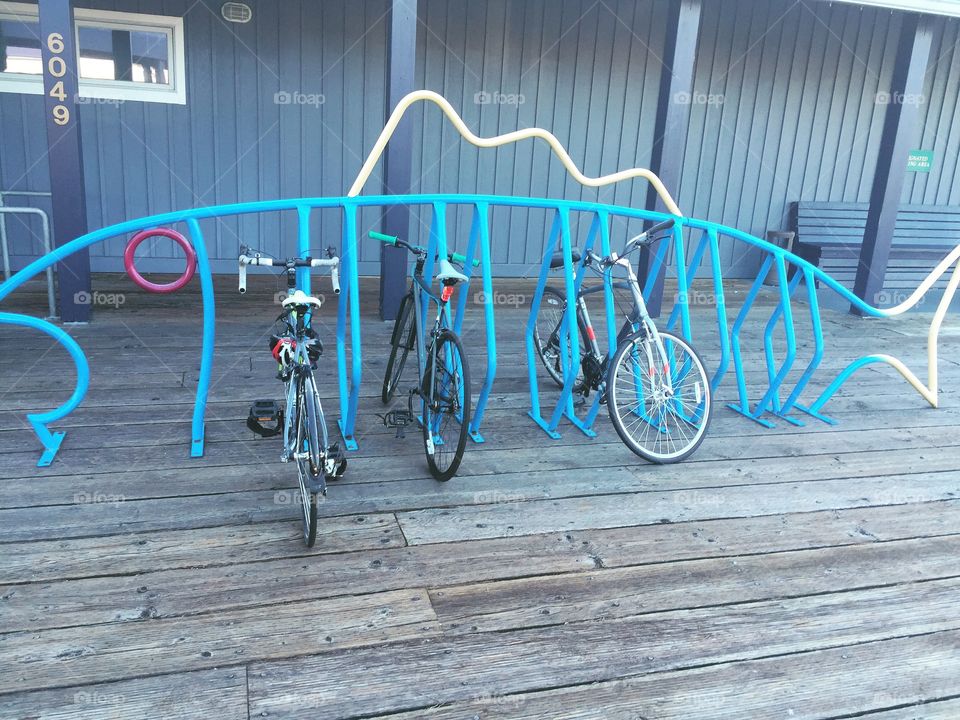 Seattle bike rack