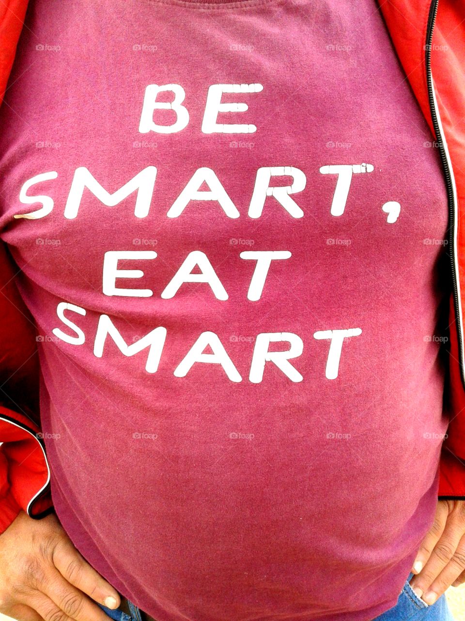 Big Belly,Be Smart,Eat Smart, t-shirt