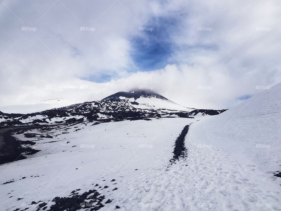 Etna volcano.