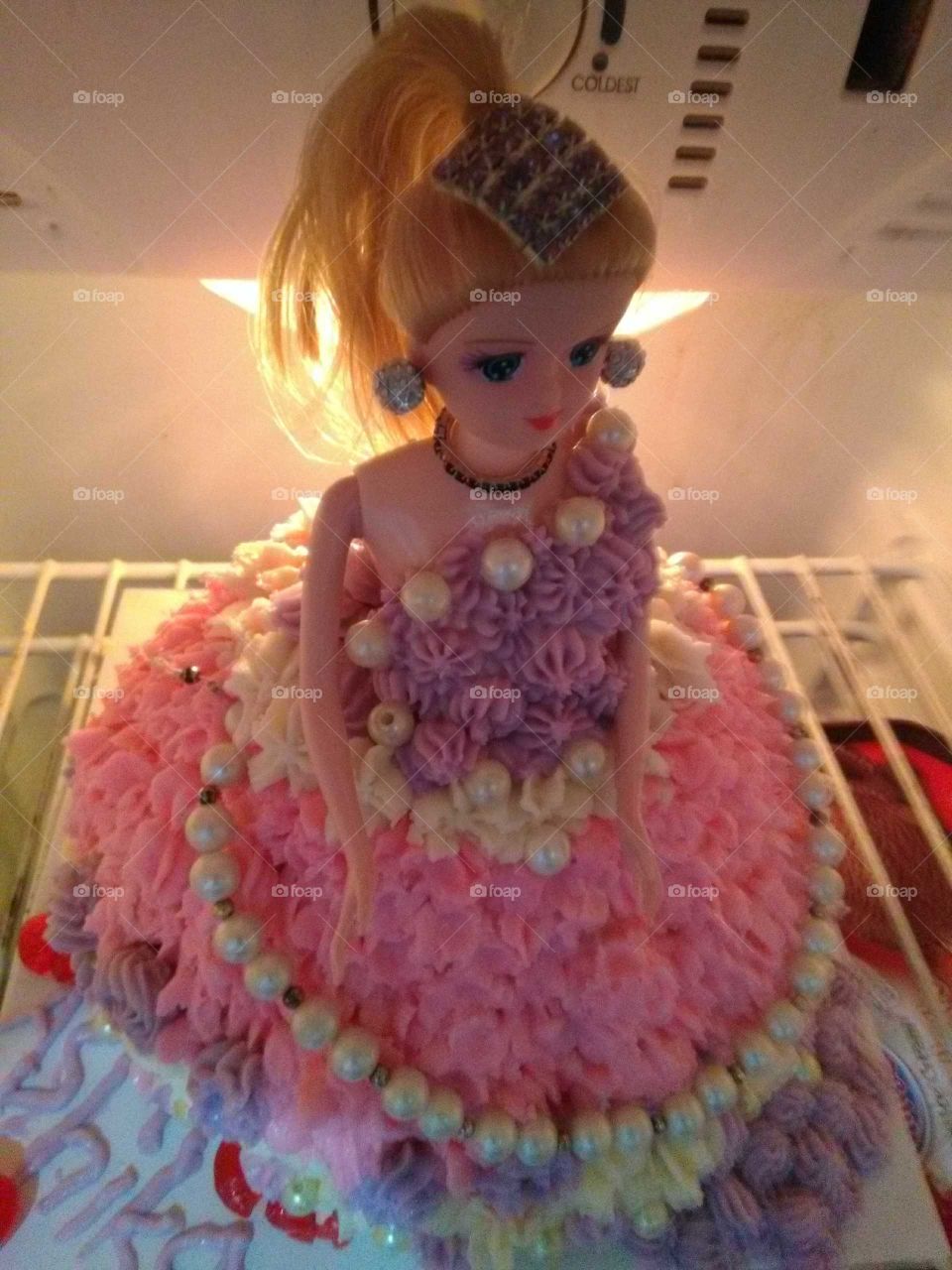 nice doll cake