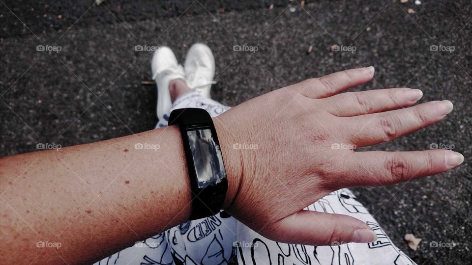 Fancy sporty watch