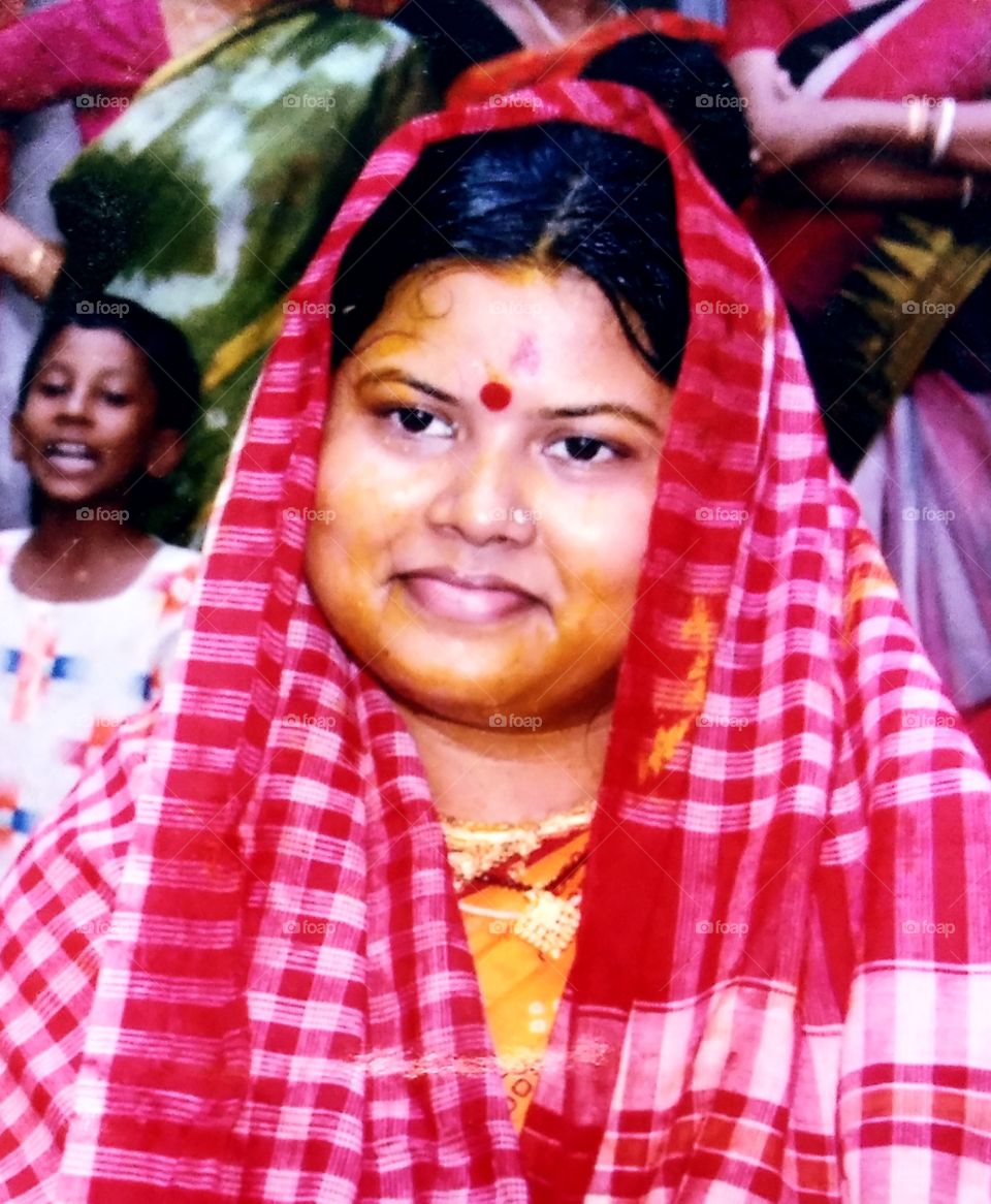 Traditional culture of wedding.