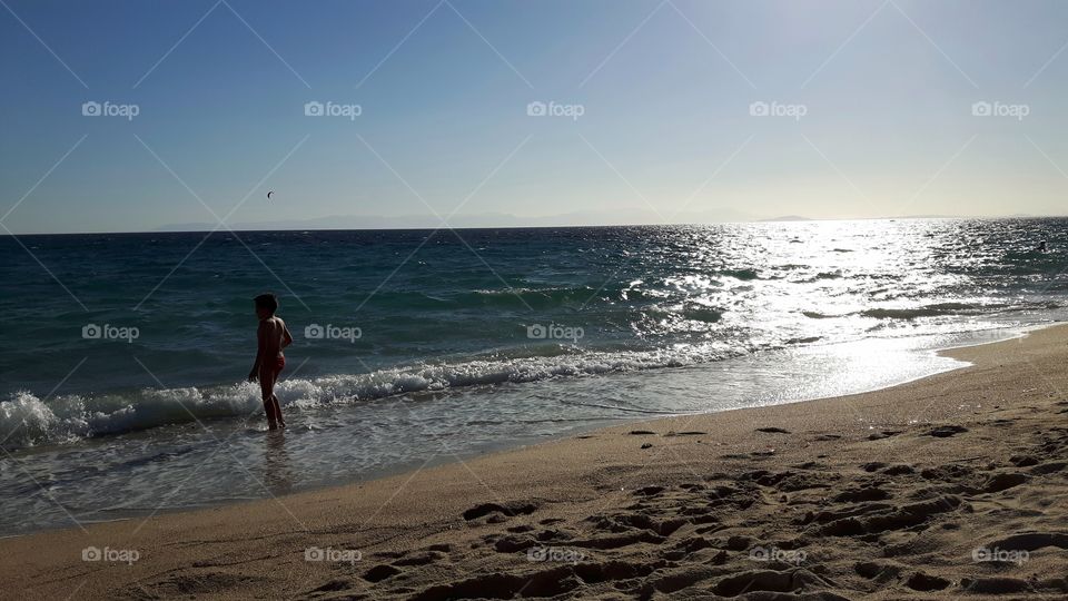 Beach in Sardinia, Italy