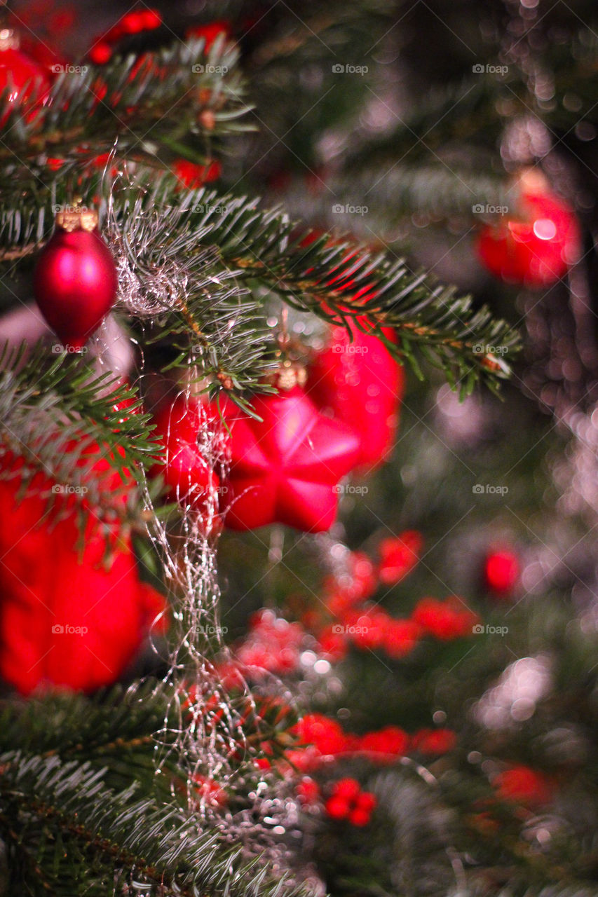 Christmas tree ornament stars