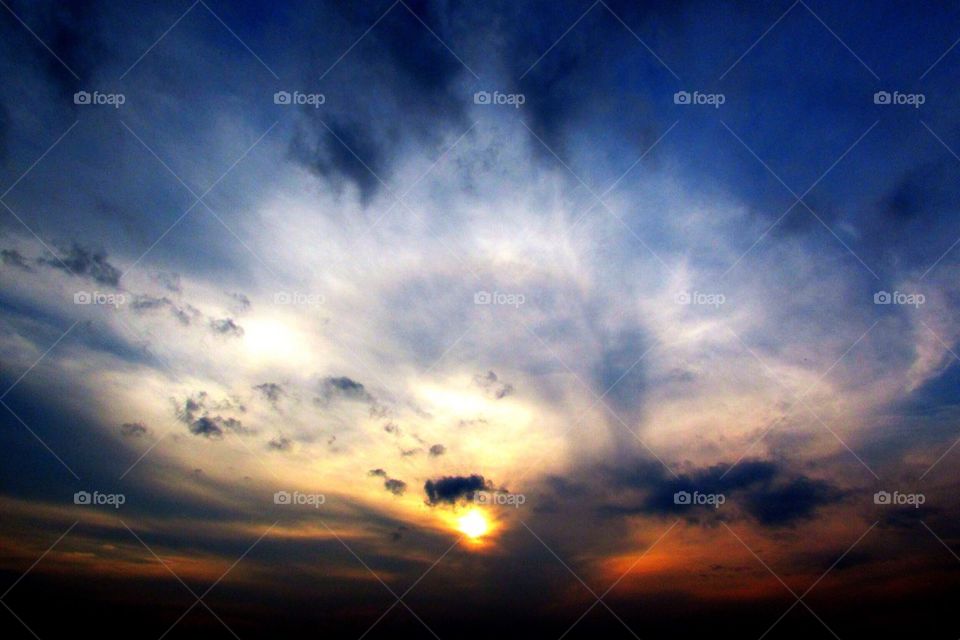 A Wisconsin Autumn Sunset