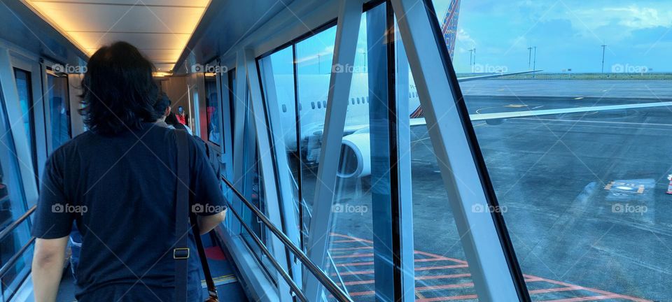 traveling by plane during a pandemic