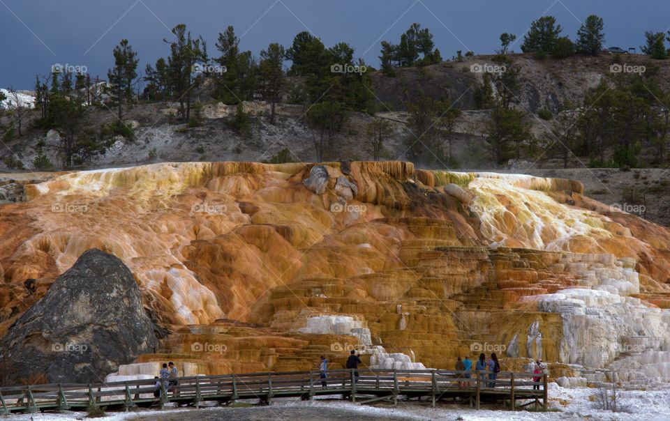 yellowstown hot springs