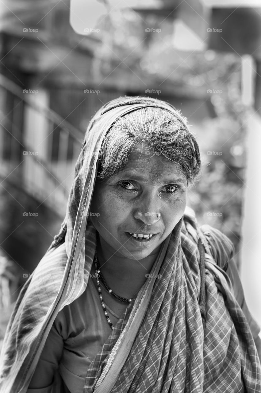 Indian woman.