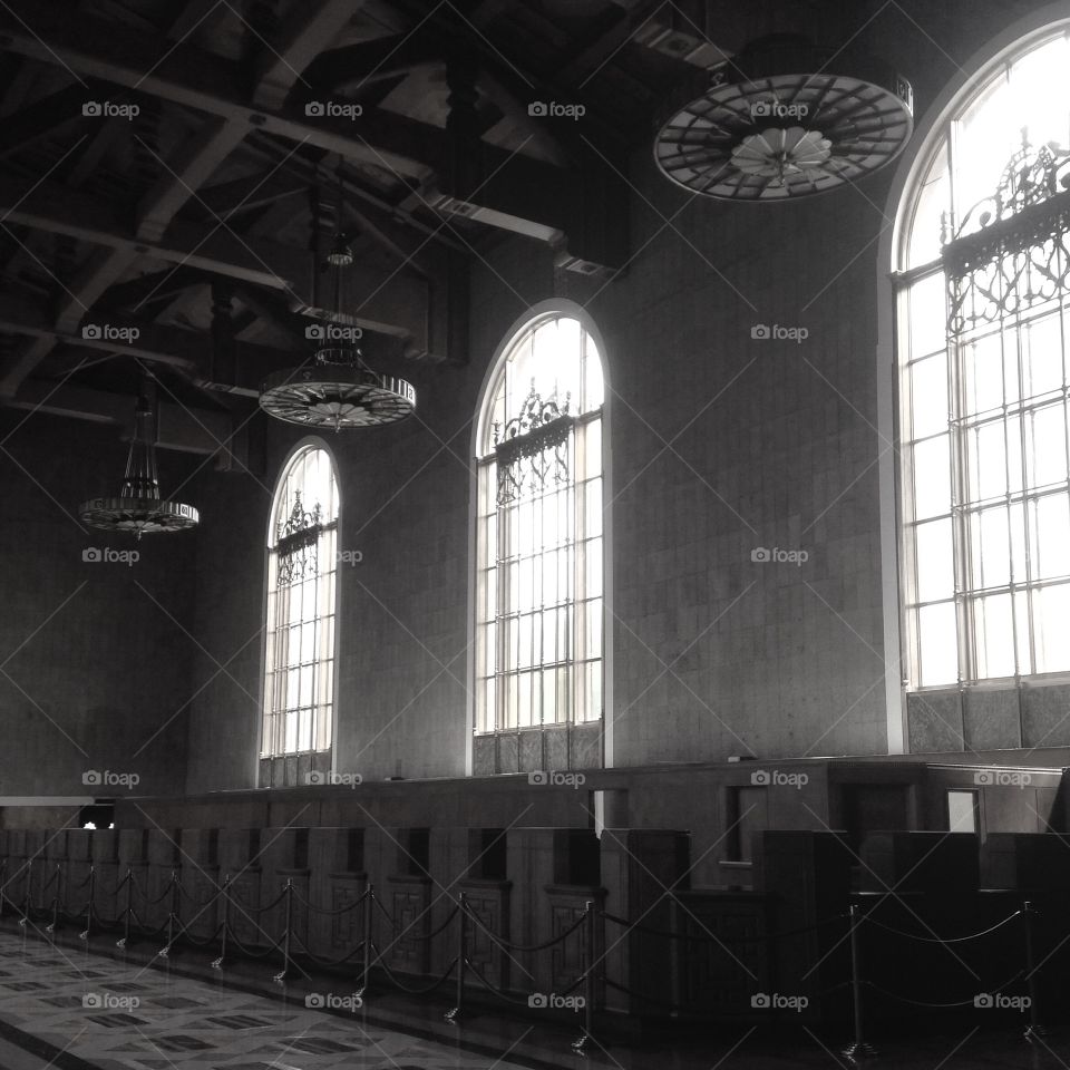 Union Station Lobby Los Angles