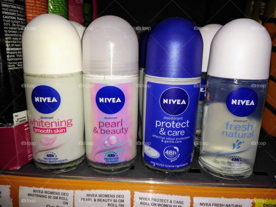 Nivea deodorants for women