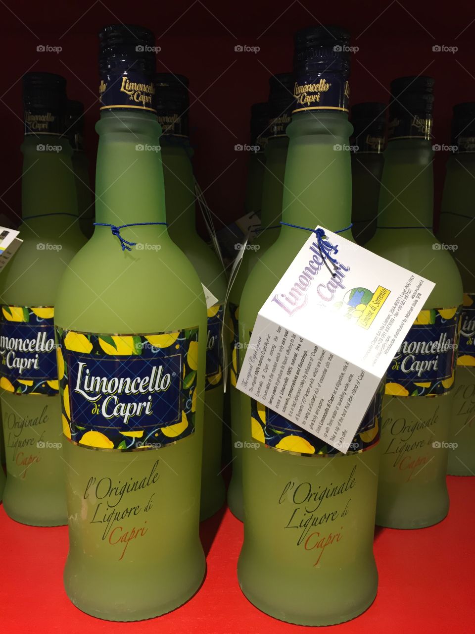 Limoneello Capri Italian drink.