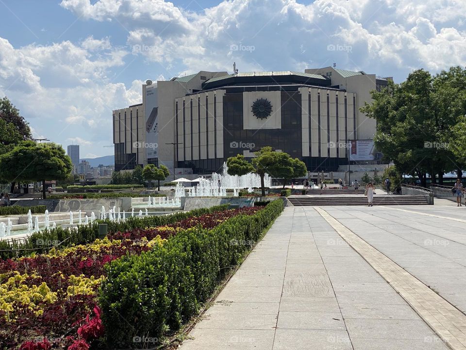 National palace of culture in Sofia,Bulgaria 