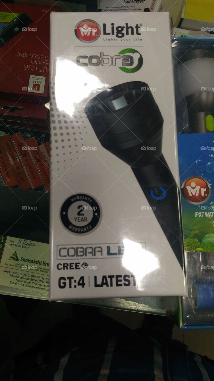 Mr Light torch lights