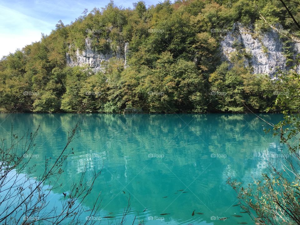 The blue and beauty of Croatia
