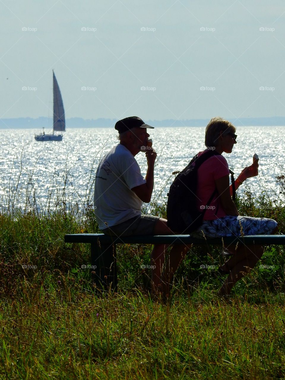 Icecream by the sea