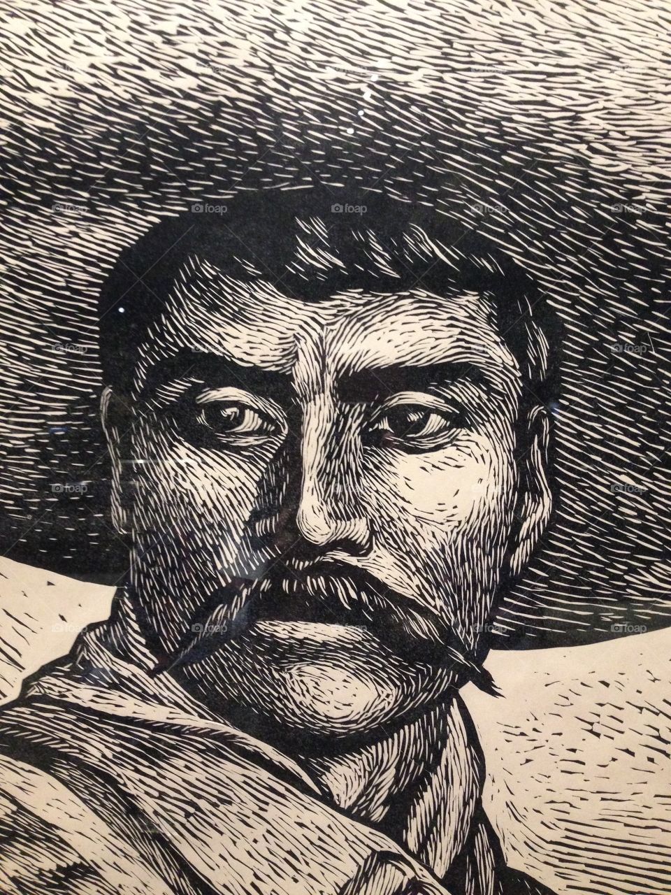 Portrait of Emiliano Zapata 